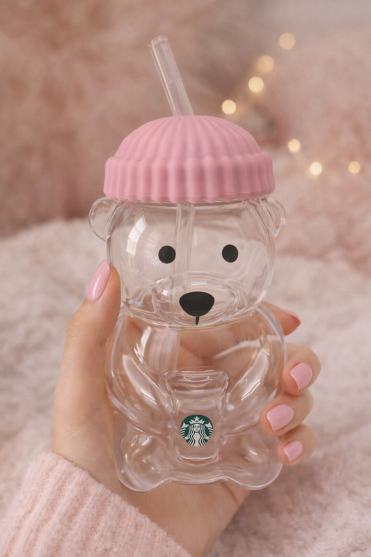 Pink Bearista cup